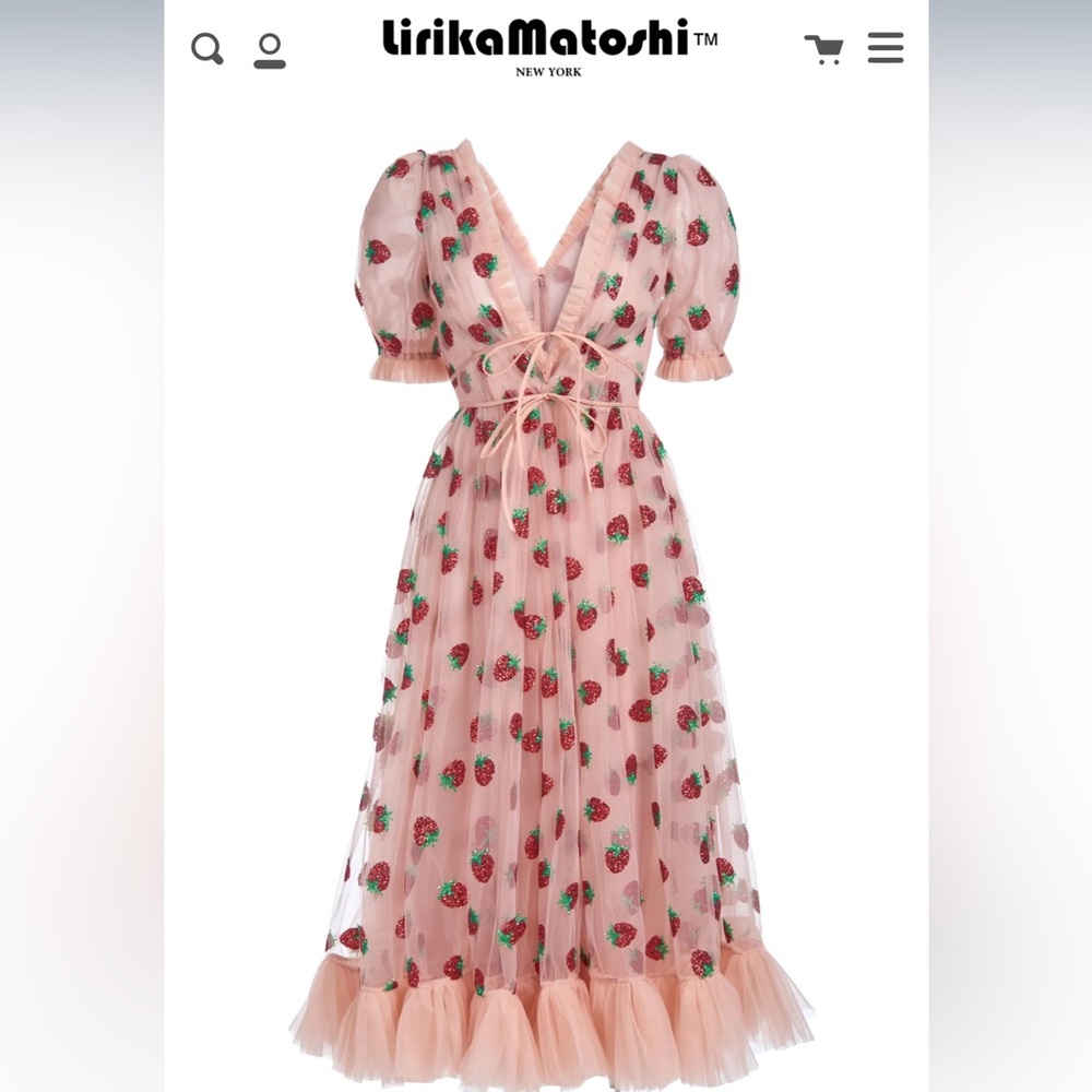 THE STRAWBERRY DRESS! Authentic Likira Matoshi